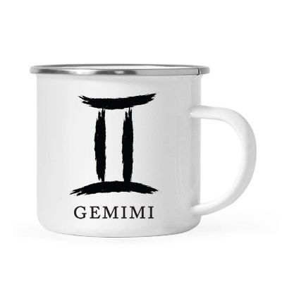 Gemini Zodiac Brushed 11oz Campfire Mug Image 1
