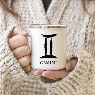 Gemini Zodiac Brushed 11oz Campfire Mug Image 2