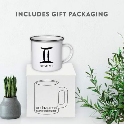 Gemini Zodiac Brushed 11oz Campfire Mug Image 3