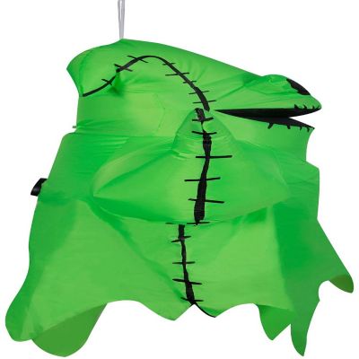 Gemmy Airblown Inflatable Hanging Oogie Boogie  4 ft Tall  Green Image 2