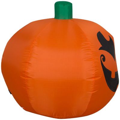 Gemmy Airblown Inflatable Happy Jack O' Lantern  2.5 ft Tall  orange Image 2