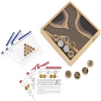 George Washington&amp;#8217;s Coin Challenges 3D Brain Teaser Puzzle Image 2