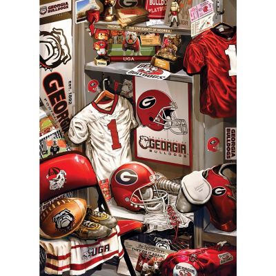 Georgia Bulldogs - Locker Room 500 Piece Jigsaw Puzzle Image 2