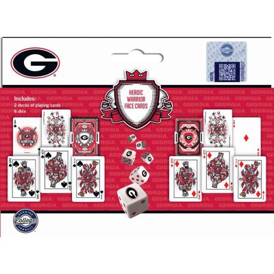 Georgia Bulldogs NCAA 2-Pack Playing cards & Dice set Image 3