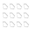Georgia State 3.5" Cookie Cutters Image 1