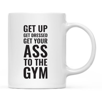 Get Up Get Dressed Ceramic Mug Image 2