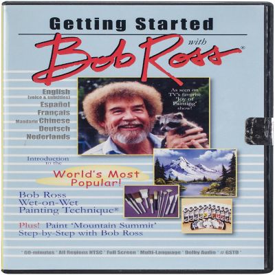 Getting Started W/Bob Ross DVD-Oil Painting Image 1