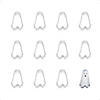 Ghost 3.625" Cookie Cutters Image 1