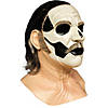 Ghost Papa IV Overhead Latex Mask with Hair - One Size Image 2