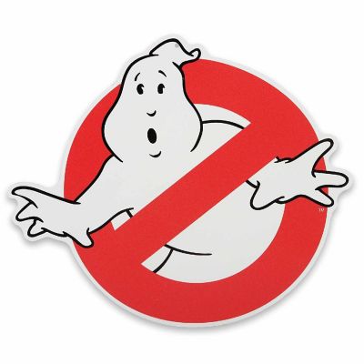 Ghostbusters 9x10 Ghostbusters Classic Logo Metal Sign Image 1
