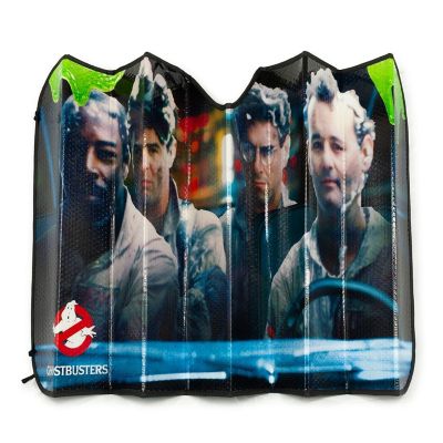 Ghostbusters Original Cast Windshield Sunshade Car Shade Panel Image 1