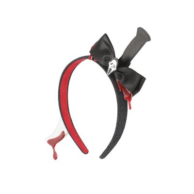 Ghostface Knife Through the Head Cosplay Headband Image 2