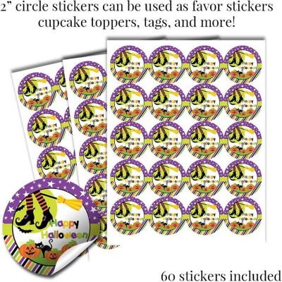 Ghouls, Goblins and Witches Sticker Bundle 429pc. by AmandaCreation Image 3