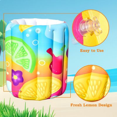 Giant Tropical Inflatable Beverage Cooler for Pool Party Decorations Image 2