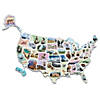 Giant USA Photo Puzzle Map Image 1