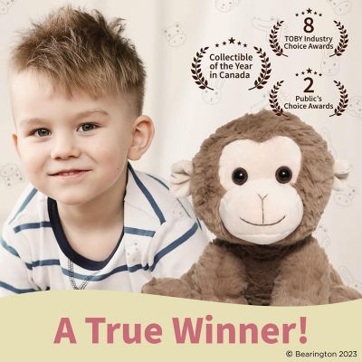 Giggles Monkey 11 Inch Stuffed Monkey - Stuffed Animal - Plush Monkey Image 3