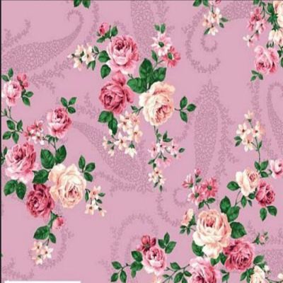 GiGi Roses Floral Vintage Medium Rose Bouquets by Stof Fabrics Sold by the Yard Image 1