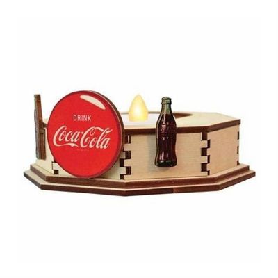 Ginger Cottages Coca-Cola CGCD105 Tealight Display, Multi #84100 Image 1