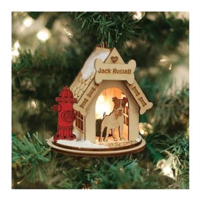 Ginger Cottages Jack Russell K9111 Ornament, Multi #81010 Image 1