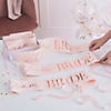 Ginger Ray Rose Gold Team Bride Sashes - 6 Pc. Image 2