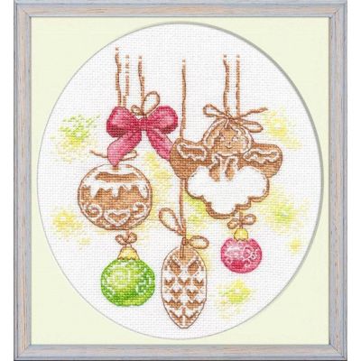 Gingerbread 1012 Oven Counted Cross Stitch Kit Image 1