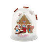 Gingerbread House Glitter Snow Globe Craft Kit - Makes 12 Image 1