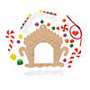Gingerbread House Picture Frame Christmas Ornament Craft Kit - Makes 12 Image 1