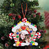 Gingerbread House Picture Frame Christmas Ornament Craft Kit - Makes 12 Image 3
