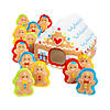 Gingerbread House with Stuffed Peekaboo Figures - 13 Pc. Image 1