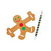 Gingerbread Pencils with Card - 24 Pc. Image 1