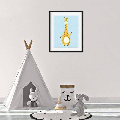 Giraffe Nursery Wall Art 8.5x11in 1-Pack Image 3