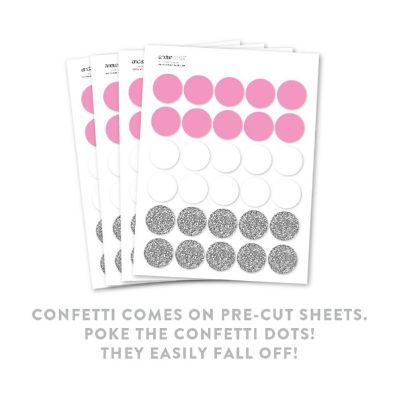 Girl Elephant Confetti 180-Pack Image 1