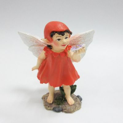 Girl Fairies Miniature Fairy Garden Figurines Set of 3 Mini Accessory 3 inch New Image 1