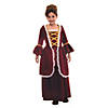 Girl&#8217;s Colonial Dress Costume - Medium Image 1