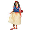 Girl&#8217;s Deluxe Snow White&#8482; Costume with Detachable Cape - Medium Image 1