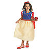 Girl&#8217;s Deluxe Snow White&#8482; Costume with Detachable Cape - Small Image 1