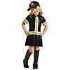 Girl&#8217;s Firefighter Costume - Large Image 1