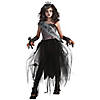 Girl&#8217;s Goth Prom Queen Costume Image 1