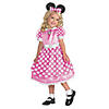 Girl&#8217;s Pink Mickey Mouse Clubhouse&#8482; Minnie Mouse Costume - Small Image 1