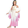 Girl&#8217;s Pink Ombre Athena Costume - Large Image 1