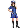 Girl&#8217;s Police Costume - 8-10 Image 1