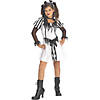 Girl&#8217;s Punky Pirate Costume - Large Image 1