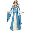 Girl&#8217;s Renaissance Queen Costume - Small Image 1