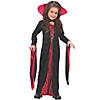 Girl&#8217;s Victorian Vampiress Costume Image 1