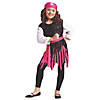 Girl's Caribbean Pirate Costume - 12-14 Image 1