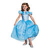 Girl's Cinderella Movie Prestige Costume Medium 7-8 Image 1