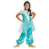 Girl's Classic Aladdin&#8482; Live Action Jasmine Costume - Extra Small Image 1