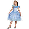Girl's Classic Cinderella Movie Costume - Large Image 1