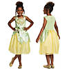 Girl's Classic Disney's The Princess and the Frog Tiana Costume Family Image 1