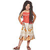 Girl's Classic Moana Costume - Small Image 1